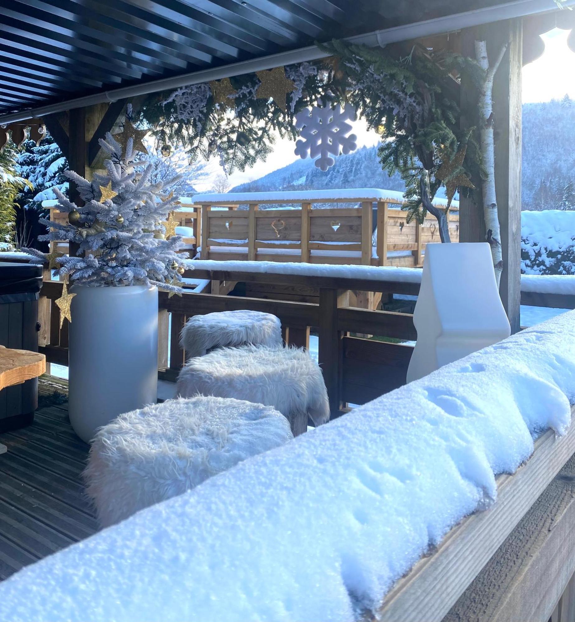 בוסאנג Chalet Le Bo & Spa מראה חיצוני תמונה